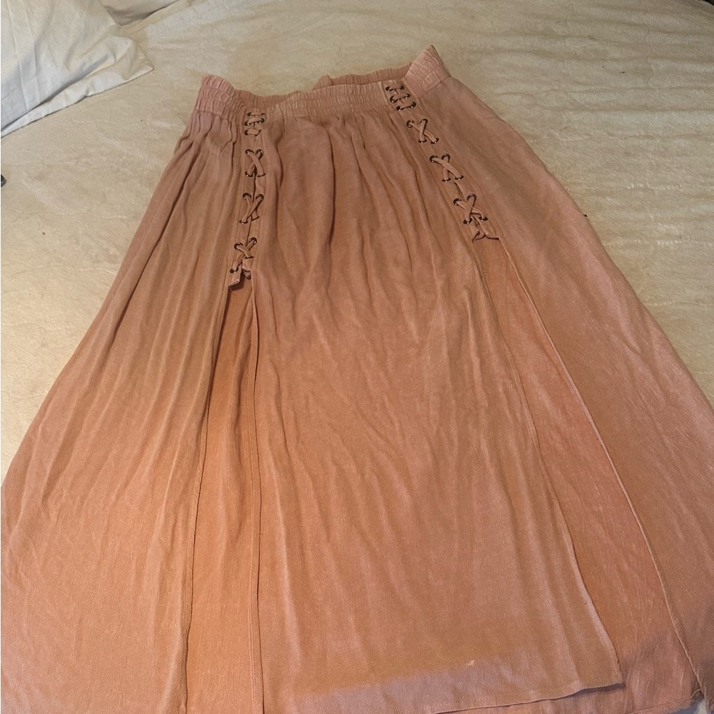 Vintage Havana Blush A-Line Skirt